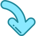 ui,download,multimedia,arrows,multimedia option,orientation,direction,down arrow,downloading ok 